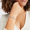 Thumbnail Image 2 of Diamond Ellipse Link Bracelet 2 ct tw 10K Yellow Gold 7.25&quot;