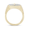 Thumbnail Image 3 of Men's Diamond Cross Ring 1/2 ct tw 10K Yellow Gold