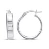 Thumbnail Image 1 of Round Hoop Earrings Sterling Silver 16mm