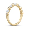 Thumbnail Image 2 of Adore Channel-Set & Bezel-Set Diamond Stackable Anniversary Ring 3/4 ct tw 10K Yellow Gold