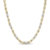 Thumbnail Image 1 of KAY Lab-Grown Diamonds Men's Twist Link Necklace 1-3/8 ct tw 10K Yellow Gold 20"
