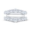 Thumbnail Image 3 of Adore Lab-Grown Diamonds Round & Emerald-Cut Enhancer Ring 2 ct tw 14K White Gold