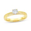 Thumbnail Image 1 of Adore Lab-Grown Diamonds Round-Cut Solitaire Ring 1/2 ct tw 14K Yellow Gold (F/VS2)