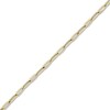 Thumbnail Image 2 of 3.5mm Paperclip Chain Necklace Hollow 10K Yellow Gold 18"
