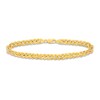 Thumbnail Image 1 of Curb Chain Bracelet Solid 14K Yellow Gold 8.5"