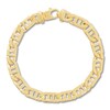Thumbnail Image 0 of Solid Link Chain Bracelet 14K Yellow Gold 9"