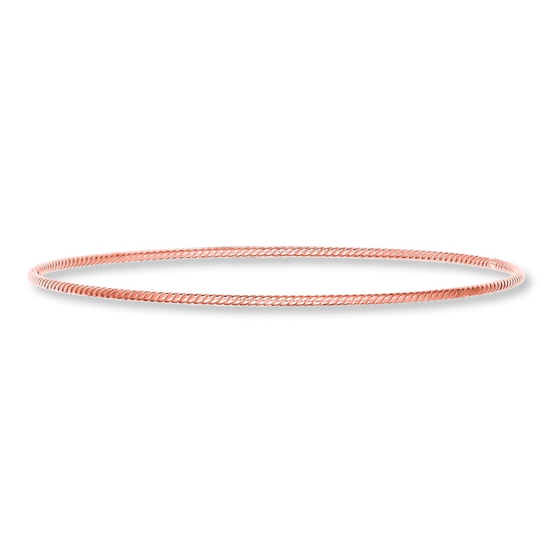 Bangle Bracelet 14K Rose Gold