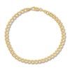 Thumbnail Image 0 of Solid Curb Chain Bracelet 3.7mm 14K Yellow Gold 8"