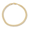Thumbnail Image 0 of Solid Curb Chain Bracelet 3.7mm 14K Yellow Gold 8"