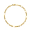 Thumbnail Image 0 of Solid Figaro Link Bracelet 3.9mm 14K Yellow Gold 8"