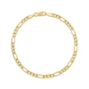 Thumbnail Image 0 of Solid Figaro Link Bracelet 3.9mm 14K Yellow Gold 8"