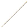 Thumbnail Image 2 of 10K Tri-Color Gold Anklet Adjustable 10"