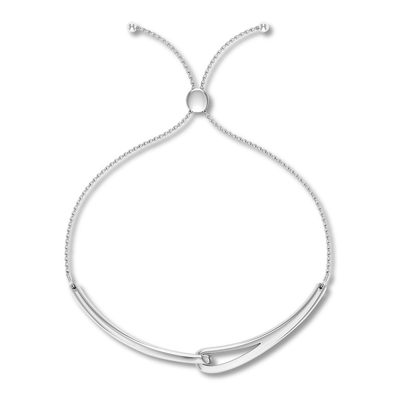 Main Image 2 of Love + Be Loved Bolo Bracelet Sterling Silver 9.5"