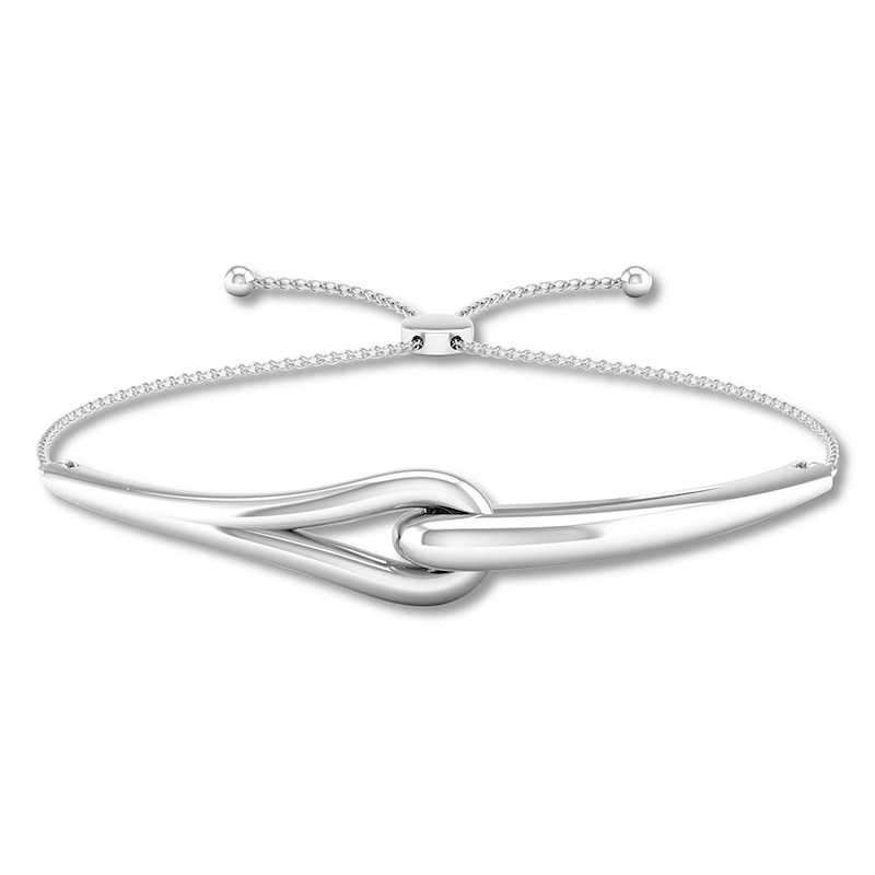 Main Image 1 of Love + Be Loved Bolo Bracelet Sterling Silver 9.5"