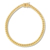 Thumbnail Image 1 of Cuban Link Bracelet Solid 14K Yellow Gold 8.5"