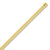 Thumbnail Image 2 of Cuban Link Bracelet Solid 14K Yellow Gold 8.5"