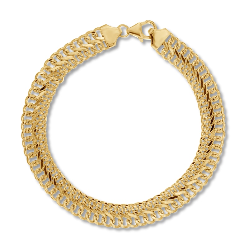 Main Image 1 of Infinity Bracelet 14K Yellow Gold 7.5&quot;