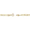 Thumbnail Image 2 of Hollow Paperclip Bracelet 10K Yellow Gold 7.5"