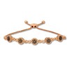 Thumbnail Image 1 of Le Vian Chocolatier Diamond Bolo Bracelet 7/8 ct tw 14K Strawberry Gold 9.5"