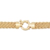 Thumbnail Image 2 of Rope Dome Bracelet 10K Yellow Gold 7.5"
