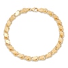 Thumbnail Image 1 of Polished Oval Link Bracelet 10K Yellow Gold 7.5"