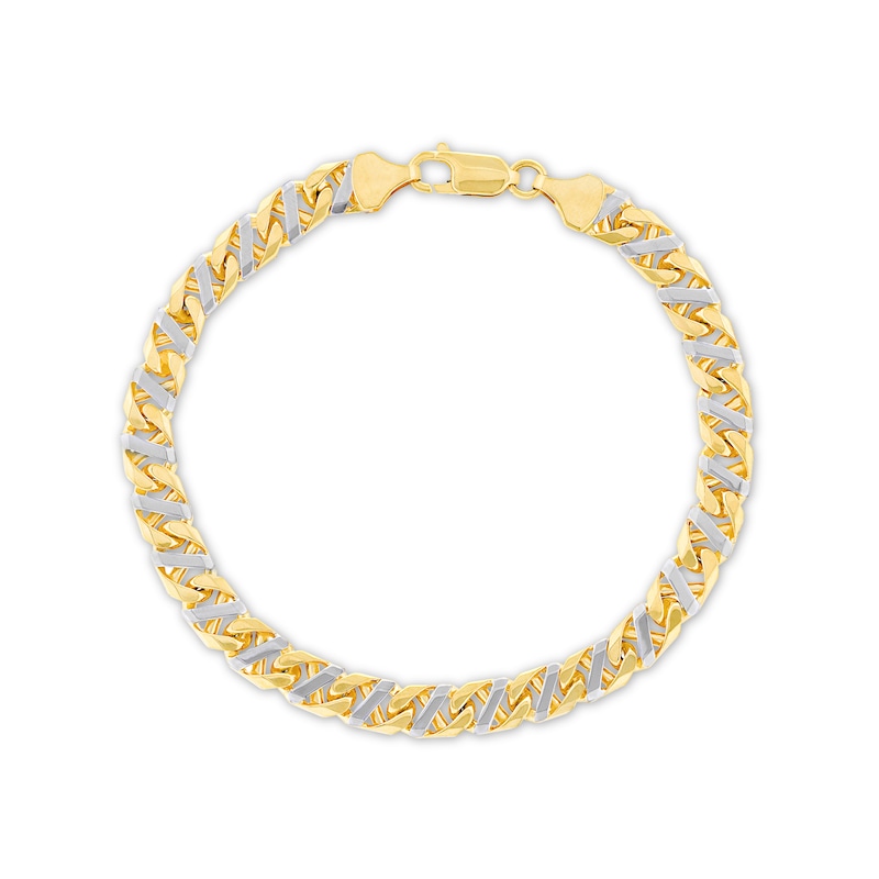 Main Image 1 of Mariner Link Bracelet Solid 10K Yellow Gold 8.5"