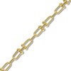 Thumbnail Image 3 of Stirrup Bracelet Hollow 10K Yellow Gold 7.5"