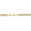 Thumbnail Image 2 of Mariner Chain Bracelet Hollow 10K Two-Tone Gold 8.5"