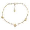 Thumbnail Image 0 of Beaded Anklet 10K Yellow Gold 10"