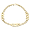 Thumbnail Image 0 of Curb Chain Bracelet 10K Yellow Gold 7.5"