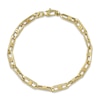 Thumbnail Image 1 of Mariner Link Bracelet 10K Yellow Gold 8.5"