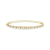 Thumbnail Image 0 of Round-Cut Diamond Bangle Bracelet 1 ct tw 10K Yellow Gold
