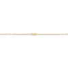 Thumbnail Image 2 of Polished Heart Paperclip "Y" Necklace 14K Yellow Gold 18"