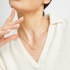 Thumbnail Image 4 of Toggle Rope Chain Necklace Hollow 10K Yellow Gold 17.75"