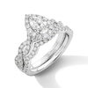 Thumbnail Image 1 of Neil Lane Artistry Pear-Shaped Lab-Grown Diamond Bridal Set 1-5/8 ct tw 14K White Gold
