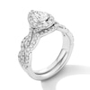 Thumbnail Image 2 of Neil Lane Artistry Pear-Shaped Lab-Grown Diamond Bridal Set 1-5/8 ct tw 14K White Gold