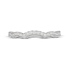 Thumbnail Image 3 of Neil Lane Artistry Lab-Grown Diamond Scalloped Wedding Band 1/4 ct tw 14K White Gold