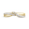 Thumbnail Image 3 of Adore Diamond Contour Anniversary Ring 1/3 ct tw 14K Yellow Gold