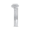 Thumbnail Image 2 of Adore Multi-Diamond Halo Bridal Set 1/3 ct tw 10K White Gold