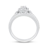 Thumbnail Image 3 of Adore Multi-Diamond Halo Bridal Set 1/3 ct tw 10K White Gold
