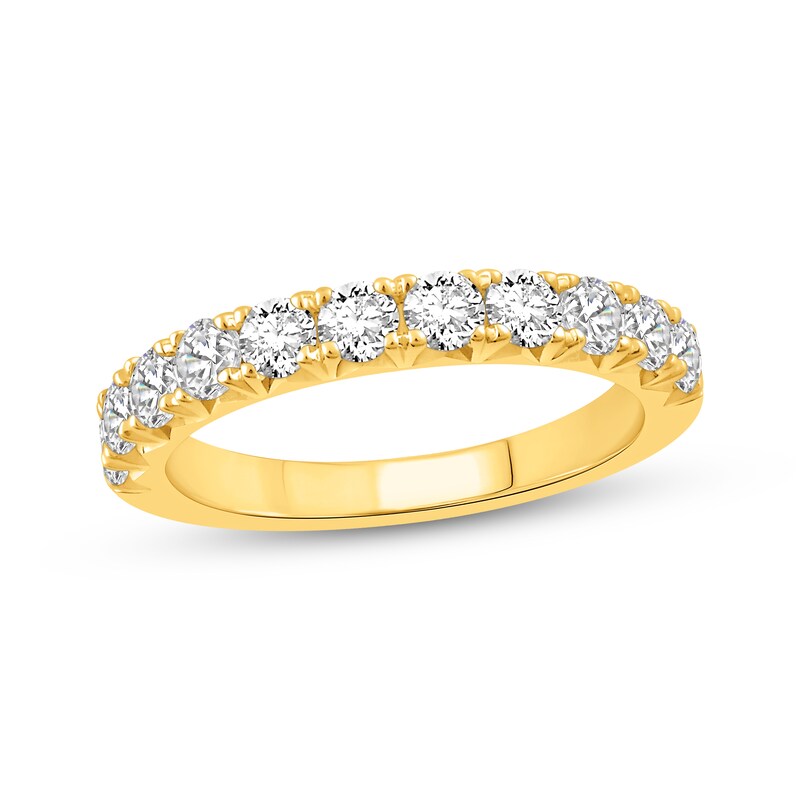 Main Image 1 of Adore Lab-Grown Diamonds Anniversary Ring 1 ct tw 14K Yellow Gold