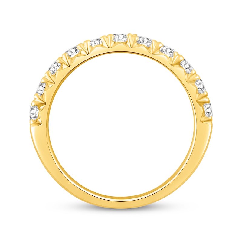 Main Image 3 of Adore Lab-Grown Diamonds Anniversary Ring 1 ct tw 14K Yellow Gold