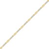 Thumbnail Image 2 of Diamond Three-Stone Link Bracelet 1/4 ct tw 10K Yellow Gold 7.25"