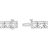 Thumbnail Image 2 of KAY Lab-Grown Diamonds Oval-Cut Tennis Bracelet 21 ct tw 14K White Gold 7"
