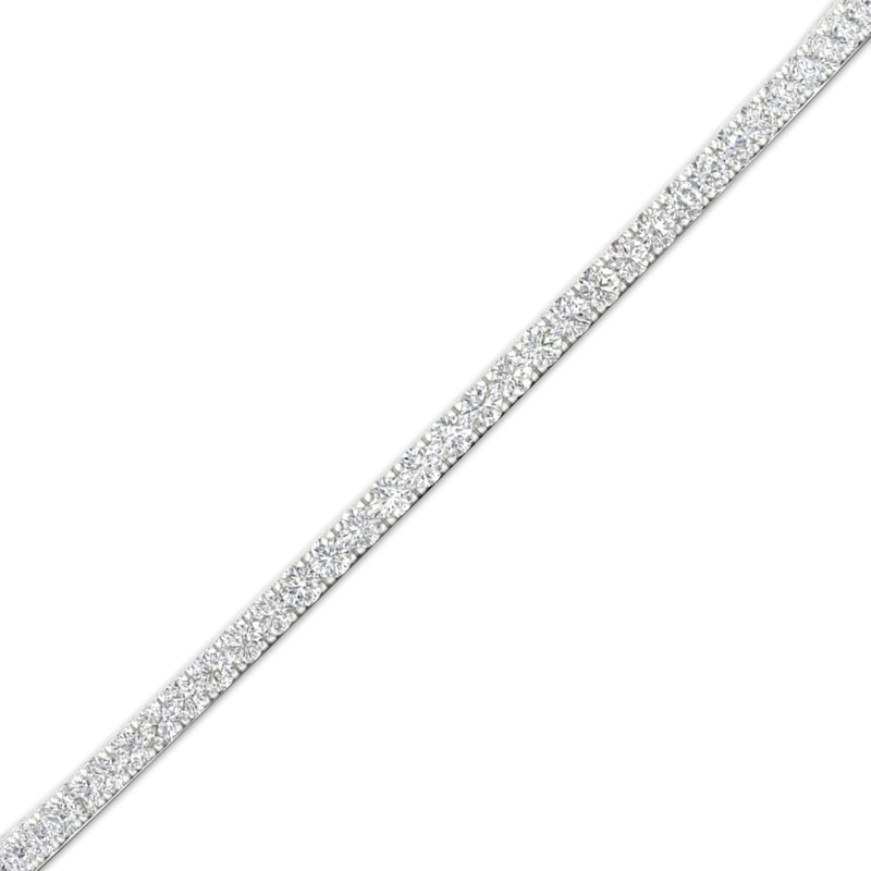 Main Image 2 of KAY Lab-Grown Diamonds Bangle Bracelet 1 ct tw 14K White Gold