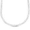 Thumbnail Image 1 of Men's Diamond Mariner & Curb Link Necklace 2-3/4 ct tw Sterling Silver 22"