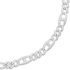 Thumbnail Image 2 of Men's Diamond Mariner & Curb Link Necklace 2-3/4 ct tw Sterling Silver 22"