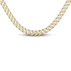 Thumbnail Image 1 of KAY Lab-Grown Diamonds Men's Curb Link Necklace 4 ct tw 10K Yellow Gold 22"
