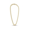 Thumbnail Image 3 of KAY Lab-Grown Diamonds Men's Curb Link Necklace 4 ct tw 10K Yellow Gold 22"