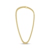 Thumbnail Image 4 of KAY Lab-Grown Diamonds Men's Curb Link Necklace 4 ct tw 10K Yellow Gold 22"